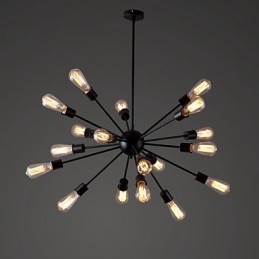 Modern 20 Light Pendant Light in Radial Feature