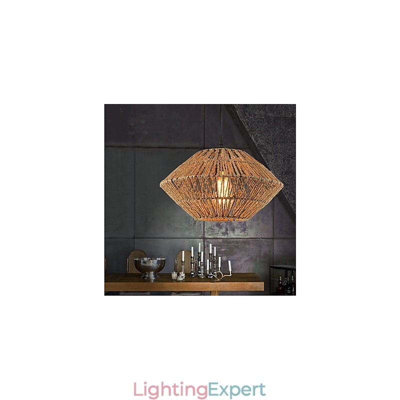 The Americange Hand Woven Rope Chandelier