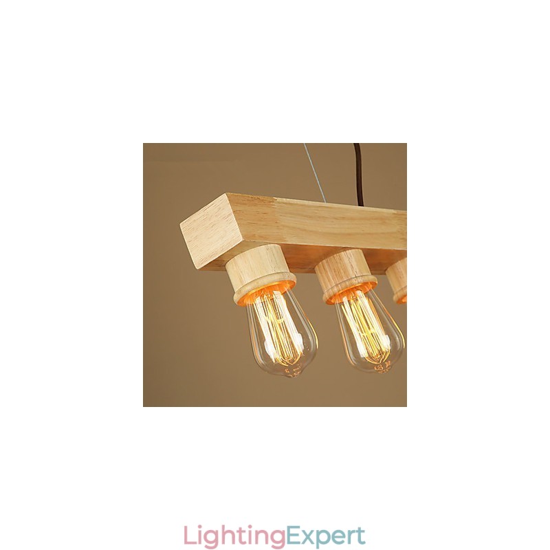 Pendant Lights Country Wood Bamboo