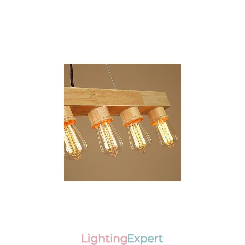 Pendant Lights Country Wood Bamboo