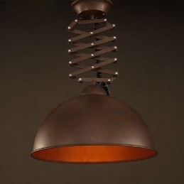 Lamp Shade Black Wrought Iron Flexible Chandelier Industrial Warehouse Cafe Lid Shade Chandelier