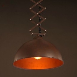 Lamp Shade Black Wrought Iron Flexible Chandelier Industrial Warehouse Cafe Lid Shade Chandelier