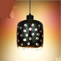 Simple table 3D Glass Creative Pendant