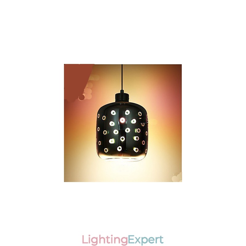 Simple table 3D Glass Creative Pendant