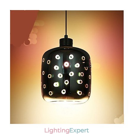 Simple table 3D Glass Creative Pendant Simple table 3D Glass Creative Pendant