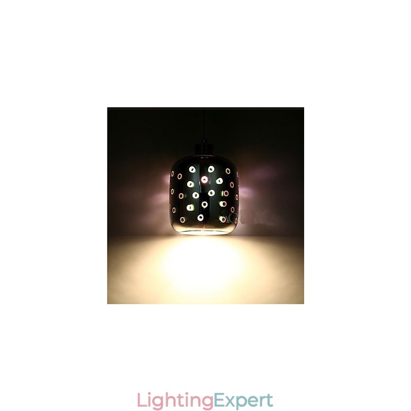 Simple table 3D Glass Creative Pendant