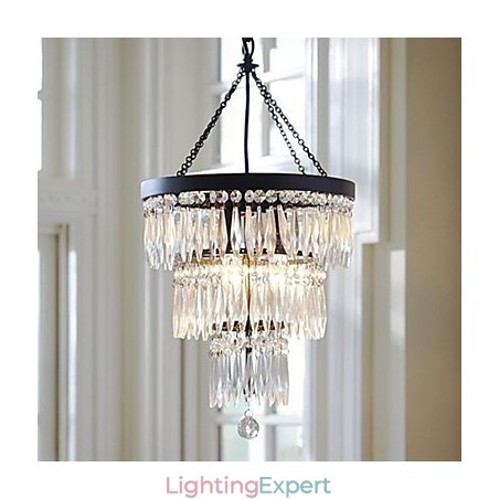 Pendant 3 Light Modern Elelgant Metal Crystal Painting Pendant 3 Light Modern Elelgant Metal Crystal Painting