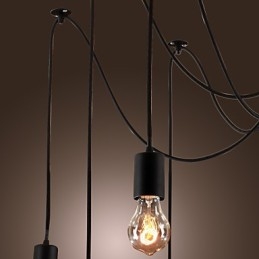Chandelier Vintage Design Bulbs Included Living 10 Lights Pendant Light