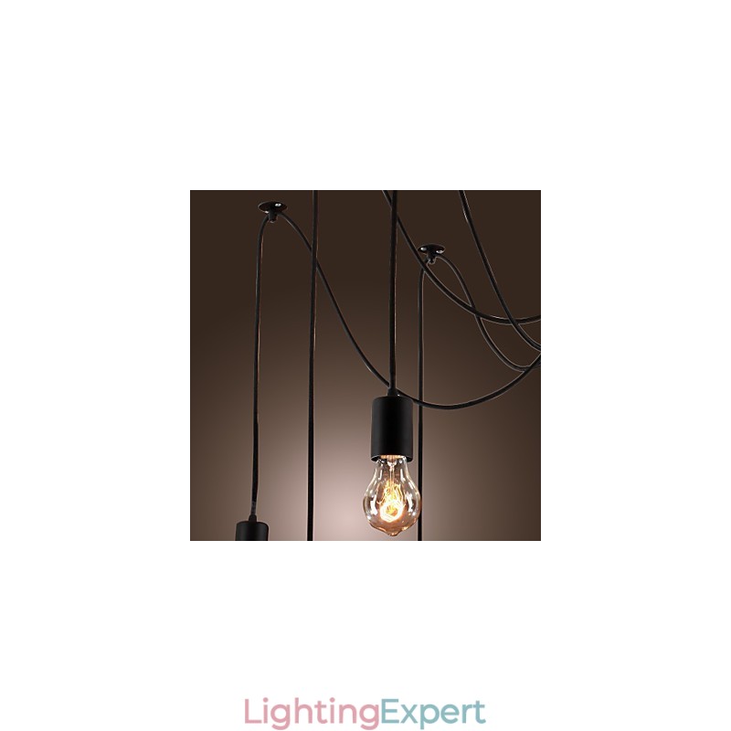 Chandelier Vintage Design Bulbs Included Living 10 Lights Pendant Light