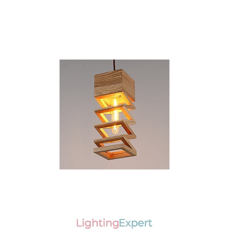 Pendant Lights Country Wood Bamboo