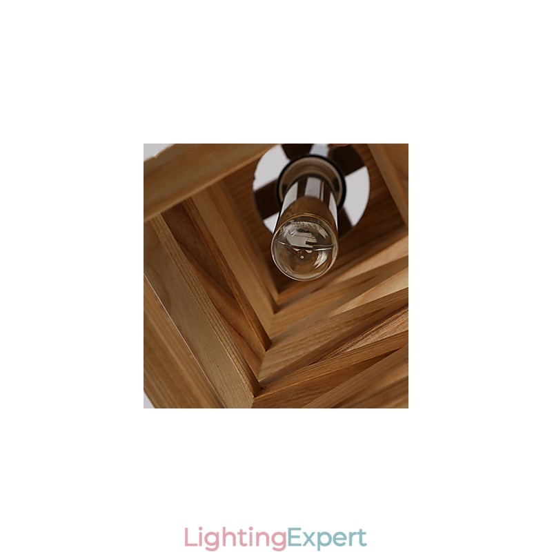 Pendant Lights Country Wood Bamboo