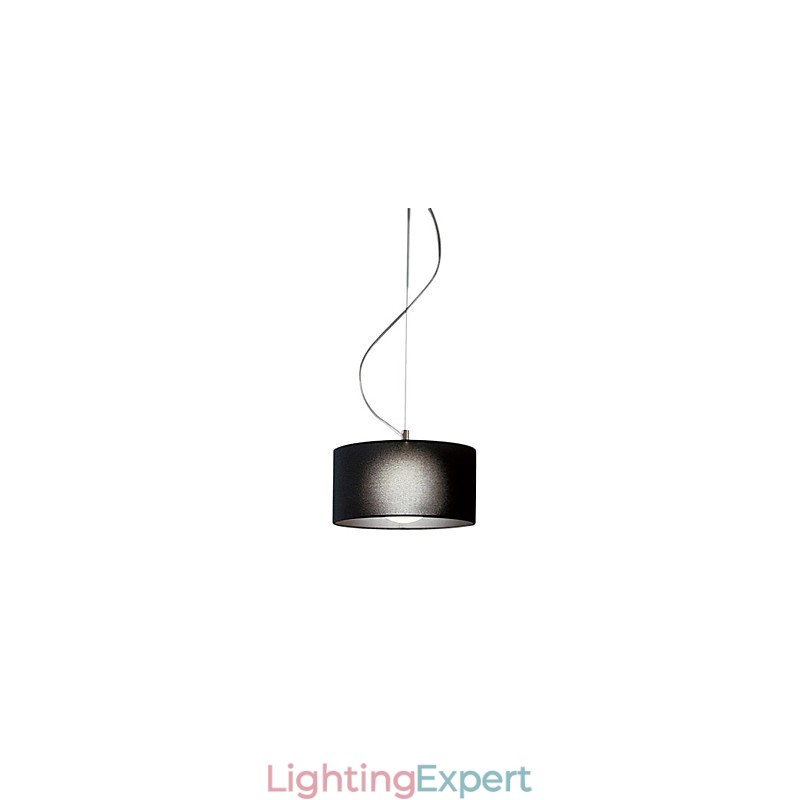 Pendent Light with Black Shade
