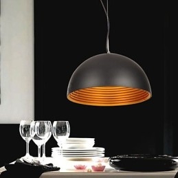 Modern Contemporary Retro Bowl Mini Style Painting Pendant Light