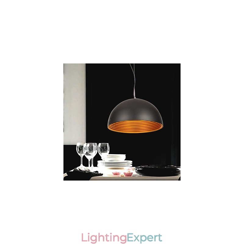 Modern Contemporary Retro Bowl Mini Style Painting Pendant Light