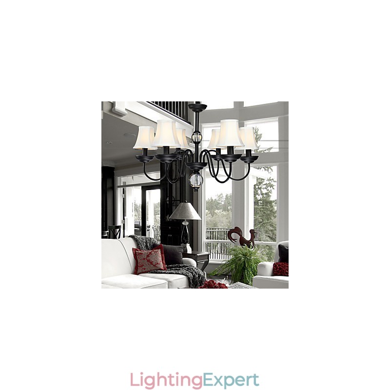 Modern Contemporary Metal Chandelier