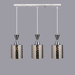 Dream laser Engraving Chrome plated lamp 3 Straight