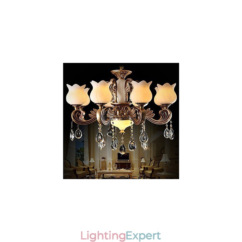 European Crystal Pendant lamp And luxurious lamp