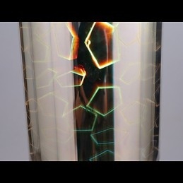 Dream laser Engraving Chrome Plated lamp 3 Straight