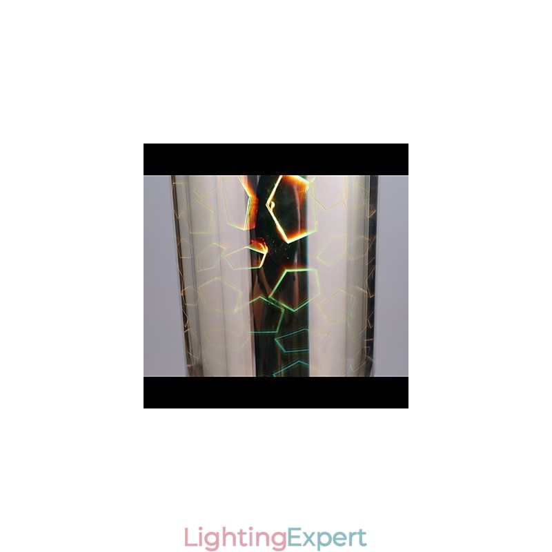 Dream laser Engraving Chrome Plated lamp 3 Straight