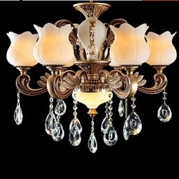 European Crystal Pendant lamp And luxurious lamp
