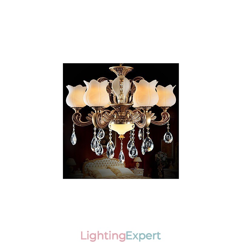 European Crystal Pendant lamp And luxurious lamp
