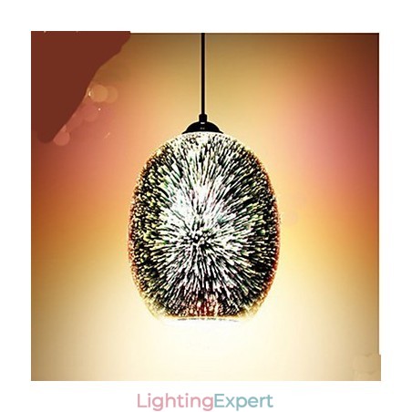Simple table 3D Glass Creative Pendant Simple table 3D Glass Creative Pendant