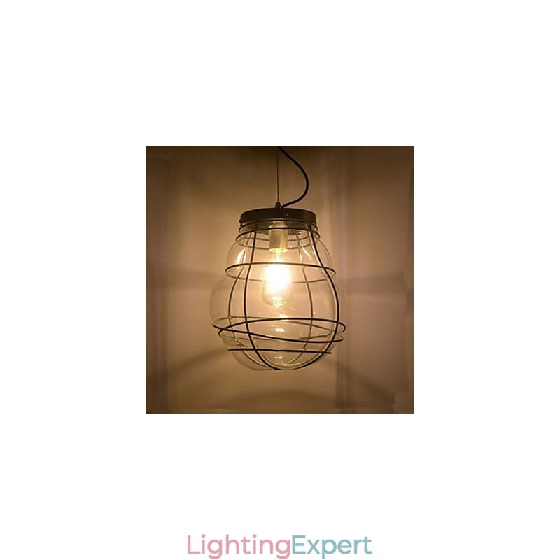 Northern Europe Simple Modern Creative Glass Retro Pendant Lamp