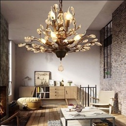 Mediterranean Retro Creative Suction Top Simple Lamps