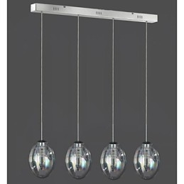Modern Contemporary Traditional Classic Chrome Metal Pendant Light