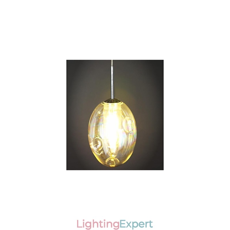 Modern Contemporary Traditional Classic Chrome Metal Pendant Light