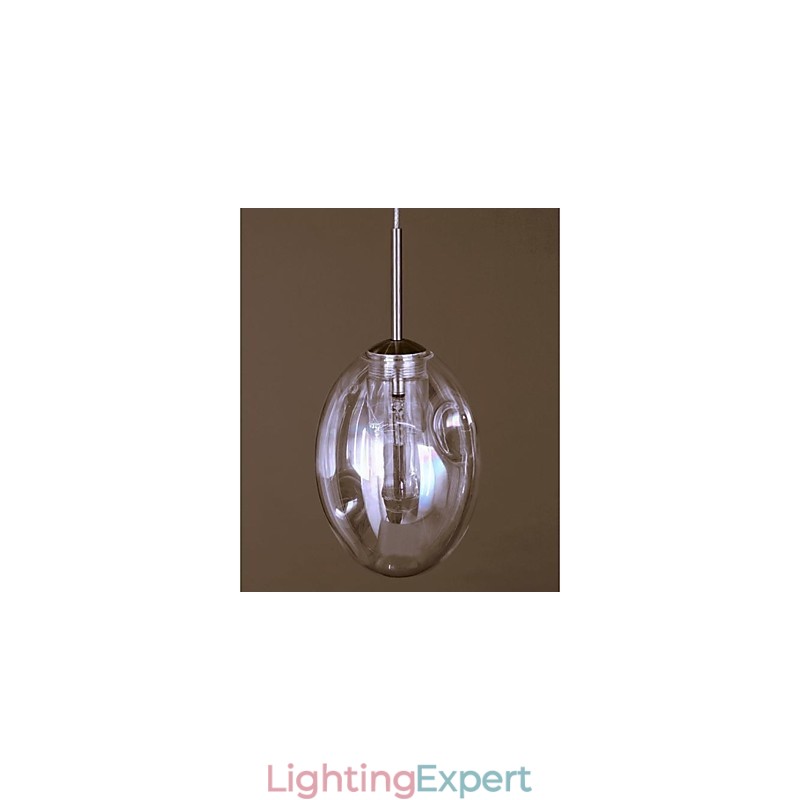 Modern Contemporary Traditional Classic Chrome Metal Pendant Light
