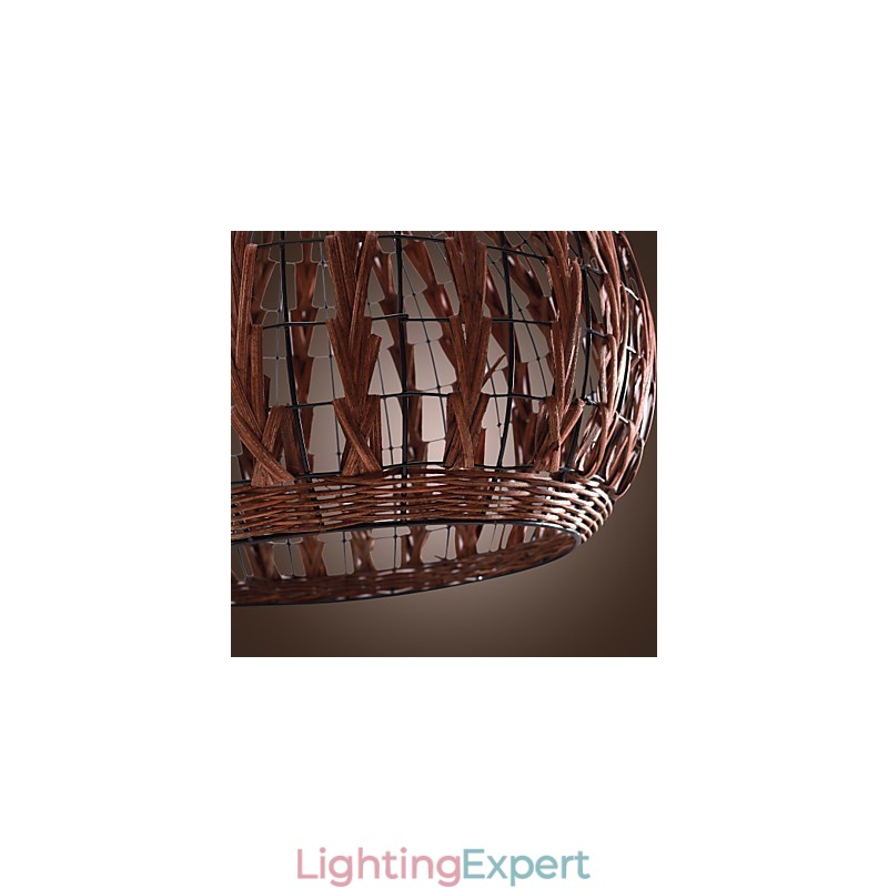 Lantern Country Mini Style Painting Pendant Light