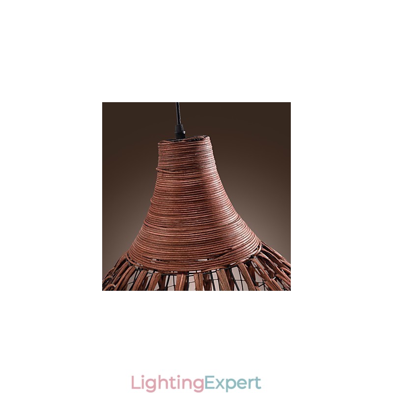 Lantern Country Mini Style Painting Pendant Light