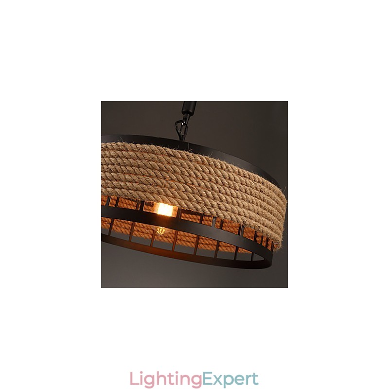 2 Light Country Designers Others Metal Chandelier Pendant Light