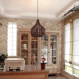 Lantern Country Mini Style Painting Pendant Light