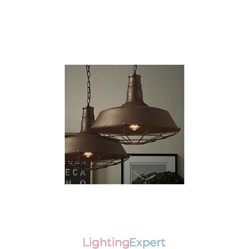 Northern Europe American Retro iron Chandelier Minimalist Wrought iron