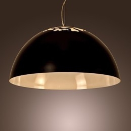 Modern Contemporary Bowl Painting Pendant Light