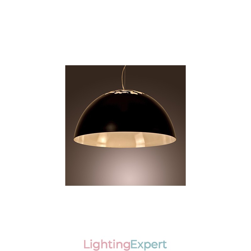 Modern Contemporary Bowl Painting Pendant Light