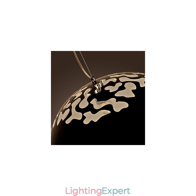 Modern Contemporary Bowl Painting Pendant Light