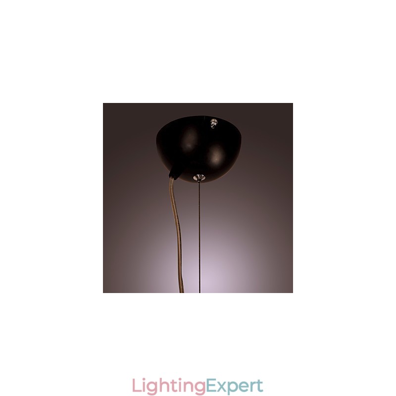 Modern Contemporary Bowl Painting Pendant Light