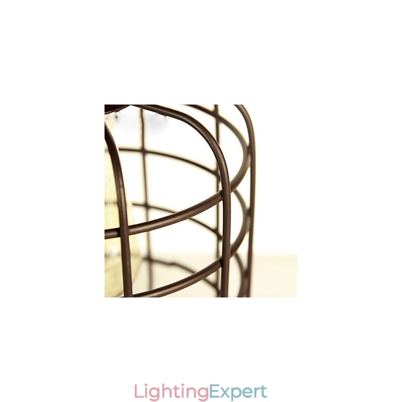 Retro Mini Style Painting Metal Pendant Light