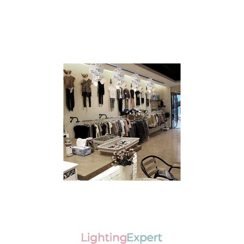 Retro Mini Style Painting Metal Pendant Light Garage