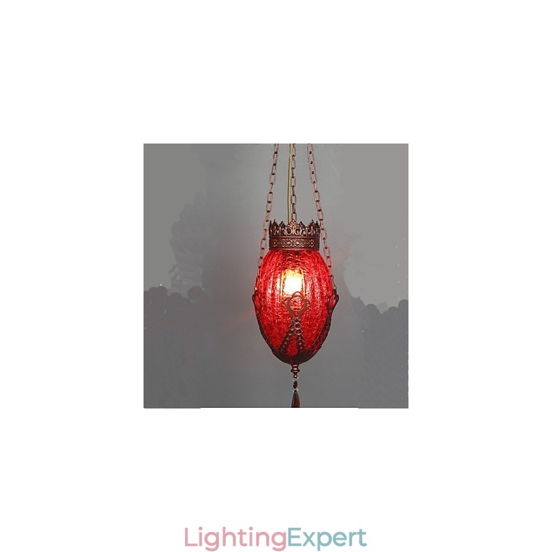 Coffee Deck One Retro Single Chandelier Pastoral Industrial