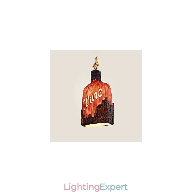 Single Head Small Chandelier Cafe American Country Internet Cafe