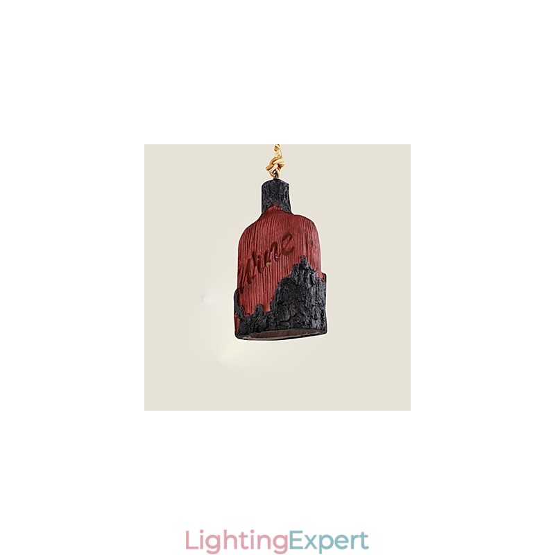 Single Head Small Chandelier Cafe American Country Internet Cafe