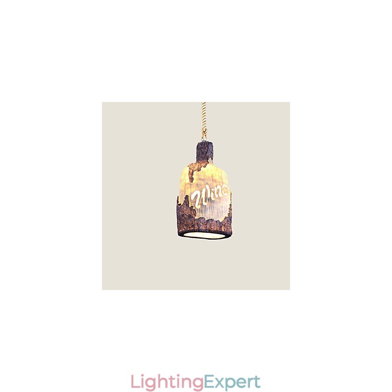 Single Head Small Chandelier Cafe American Country Internet Cafe