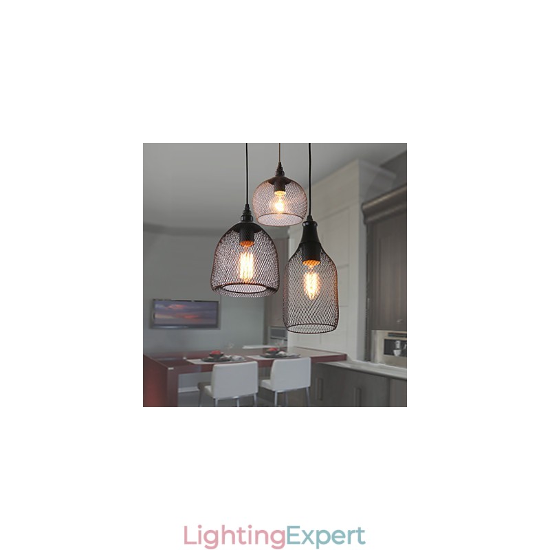 Pendant Lights Mini Style Rustic Lodge Retro Country Garage Metal