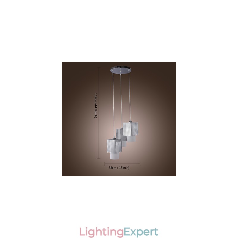 Modern Contemporary Mini Style Electroplated Pendant Light