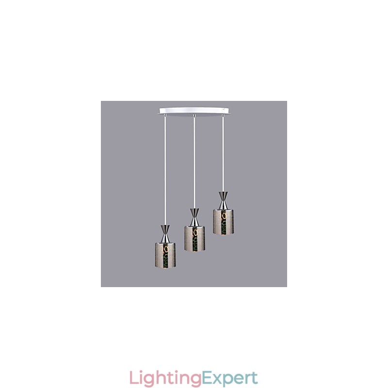 Dream laser Engraving Chrome Plated lamp 3 Disc
