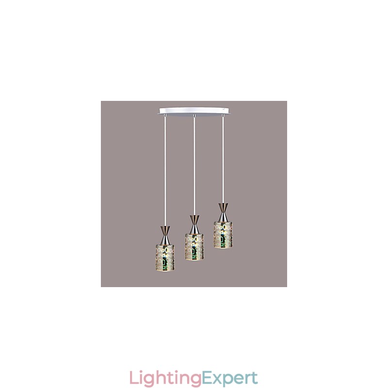 Dream laser Engraving Chrome Plated lamp 3 Disc